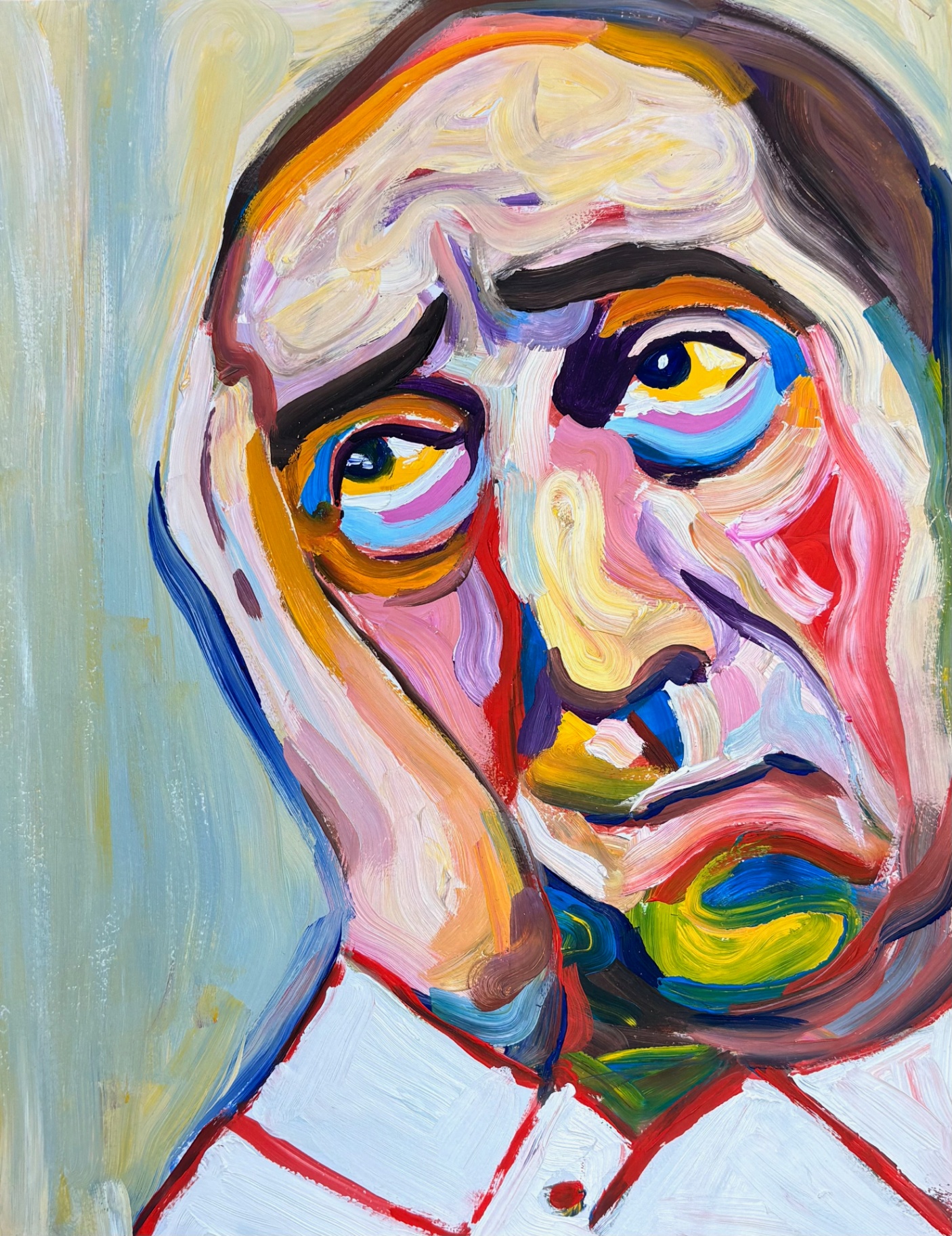 Monday — oil painting