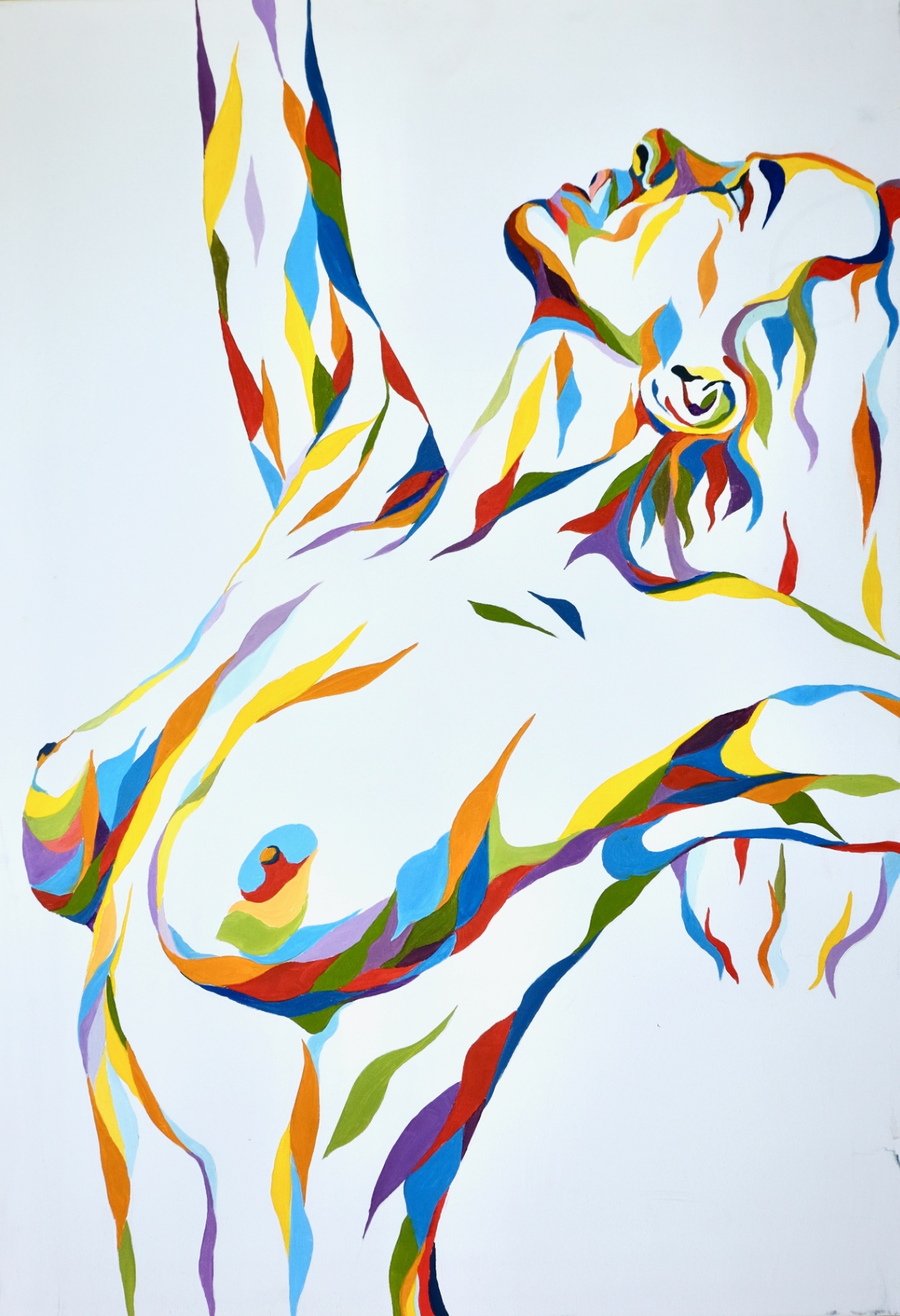 The Feminine Flow — oil painting