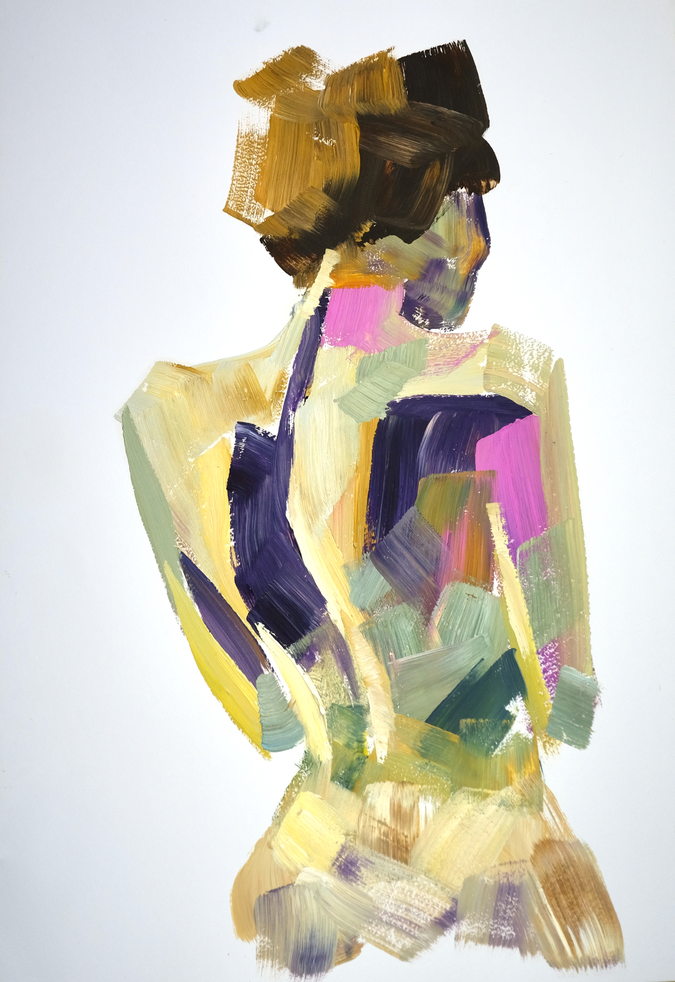 Morning After — oil painting